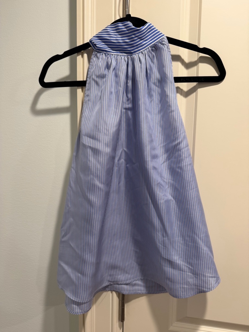 J. Crew Blue Striped Halter Kids Dress
